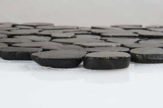 12X12 Flat Tahitian Black | Alita Tile