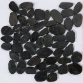 12X12 Flat Tahitian Black | Alita Tile