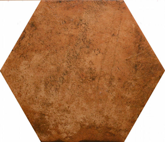 13X16 Rosso Hexagon | Alita Tile