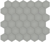 2" Taupe Matte Hex Mosaic | Alita Tile