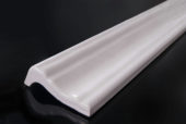 2X12 White Chair Rail | Alita Tile