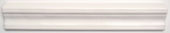 2X12 White Matte Chair Rail | Alita Tile