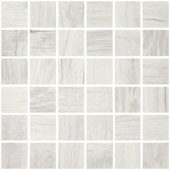 2X2 Sterling White Mosaic | Alita Tile