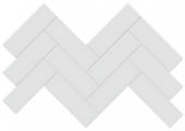 2x6 Gallery Grey Glossy Herringbone Mosaic | Alita Tile