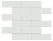 2x6 Gallery Grey Matte Brick Mosaic | Alita Tile