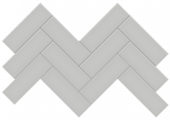 2x6 Loft Grey Matte Herringbone Mosaic | Alita Tile