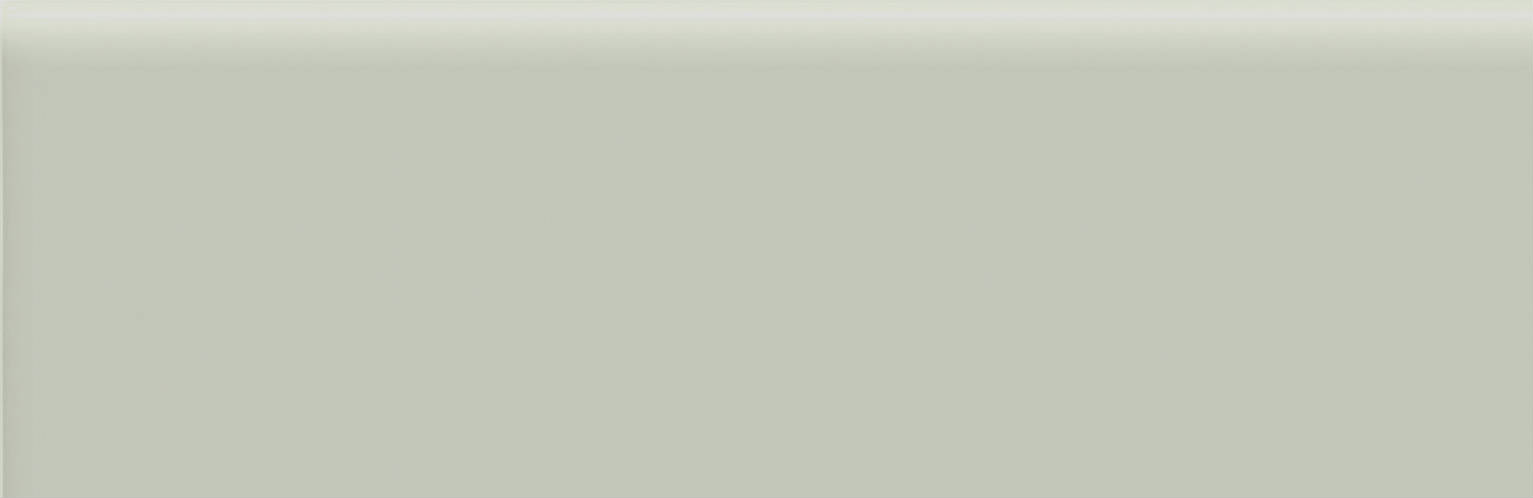 2x6 Soft Sage Glossy Bullnose | Alita Tile