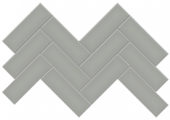 2x6 Taupe Matte Herringbone Mosaic | Alita Tile