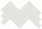 2x6 Vintage Grey Matte Herringbone Mosaic | Alita Tile