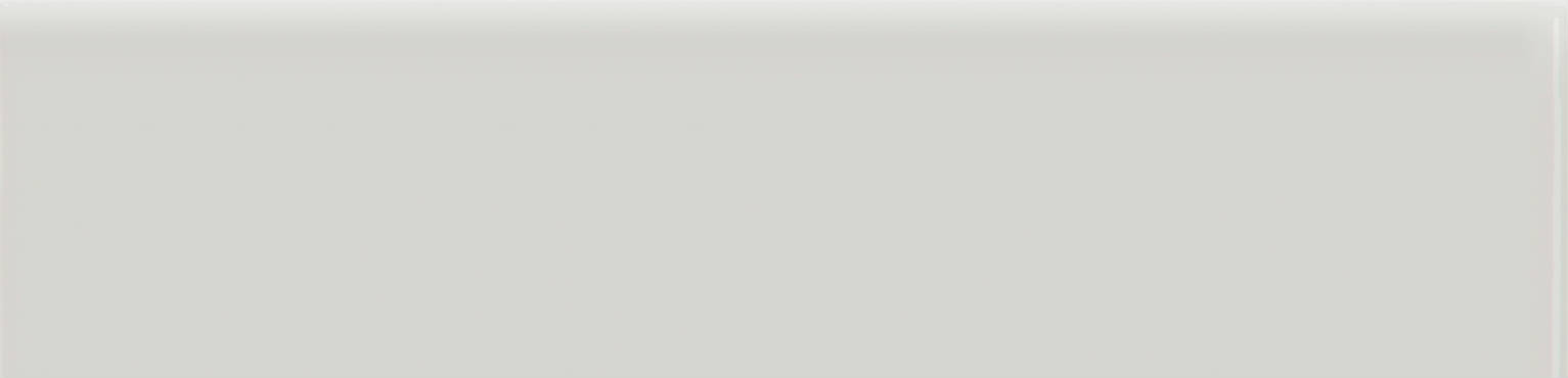 2x8 Warm Grey Glossy Bullnose | Alita Tile
