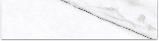 3X12 Bullnose Polished Glamour White | Alita Tile