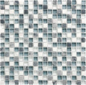 5/8X5/8 Waterfall Mosaic | Alita Tile