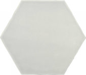 6" Ivory Stone Glossy Hexagon | Alita Tile