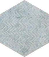 Alma 5.5X6.3 Grey Decor Hexagon | Alita Tile