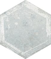 Alma 5.5X6.3 Grey Decor Hexagon | Alita Tile