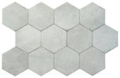 Alma 5.5X6.3 Grey Hexagon | Alita Tile