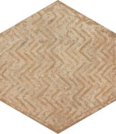 Alma 5.5X6.3 Sand Decor Hexagon | Alita Tile