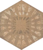 Alma 5.5X6.3 Sand Decor Hexagon | Alita Tile