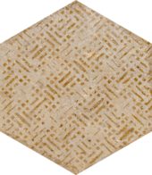 Alma 5.5X6.3 Sand Decor Hexagon | Alita Tile