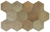 Alma 5.5X6.3 Terra Hexagon | Alita Tile
