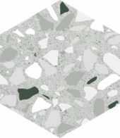 Altea 5.5X6.3” Grey Hexagon | Alita Tile
