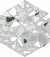 Altea 5.5X6.3” Grey Hexagon | Alita Tile