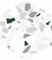 Altea 5.5X6.3” White Hexagon | Alita Tile