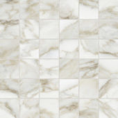 Amalfi Calacatta Honed 2X2 Mosaic | Alita Tile