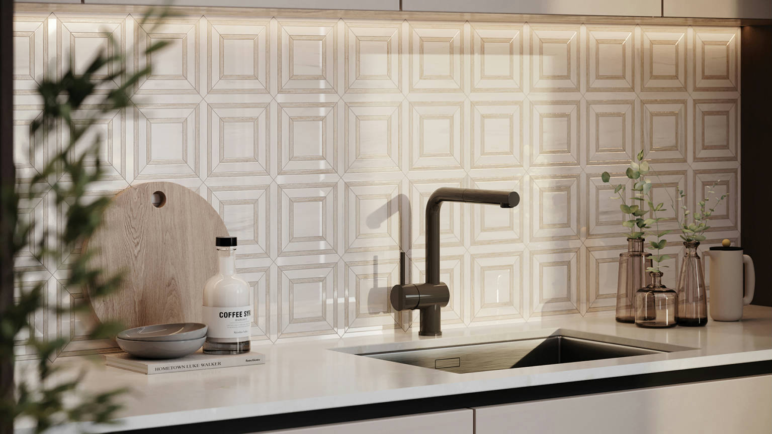 Ardor Devotion Piazza Polished Mosaic 3 | Alita Tile