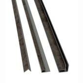 Ashen Slate 94" Trim Kit, 2 Inside Comers, 2 J Trims,  2 L Trims | Alita Tile