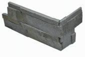 Astro Silver 6X18 Assembled Corner | Alita Tile