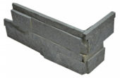 Astro Silver 6X18 Assembled Corner | Alita Tile