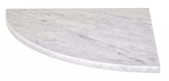 Bianco Carrara 18 Inch Seat | Alita Tile
