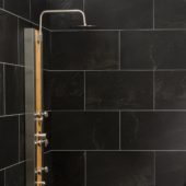 Black Ice Wall Tile 25x15 | Alita Tile