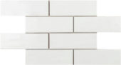 Brickwork Mosaic Matte Pearl | Alita Tile