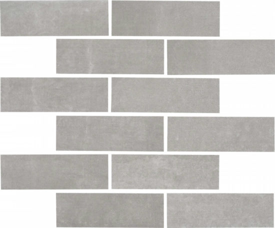 Broadway Silver 2X6 Mosaic | Alita Tile