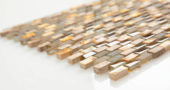Brown Yahly Mosaic | Alita Tile