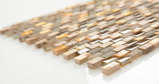 Brown Yahly Mosaic | Alita Tile