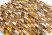 Brown Yahly Mosaic | Alita Tile