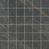 Capri Dark Grey 2X2 Mosaic | Alita Tile