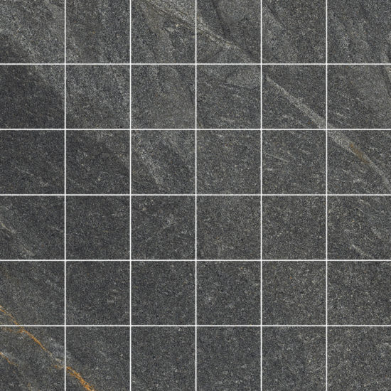 Capri Dark Grey 2X2 Mosaic | Alita Tile