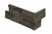 Carbon 6X18 Assembled Corner | Alita Tile