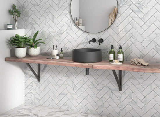 Carrara 3x9" Carrara | Alita Tile