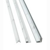 Carrara Marble 94" Trim Kit, 2 Inside Comers, 2 J Trims,  2 L Trims | Alita Tile