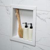 Carrara Marble Niche  14.5x12 inside | Alita Tile