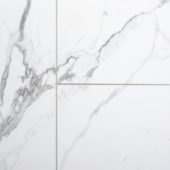 Carrara Marble Shower Wall Kit 32x60x78 | Alita Tile