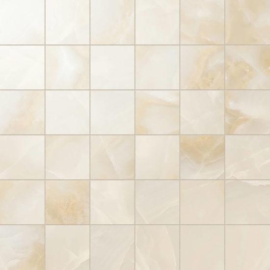 Charmed Beige Matte 2x2 Mosaic | Alita Tile