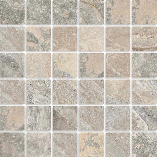 Chitwan Gris 2X2 Mosaic | Alita Tile