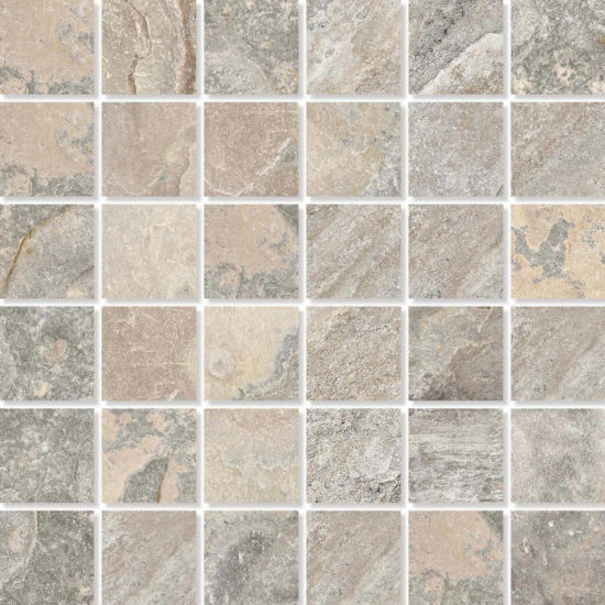 Chitwan Gris 2X2 Mosaic | Alita Tile