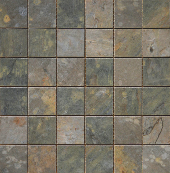Copper 2x2 Mosaic | Alita Tile